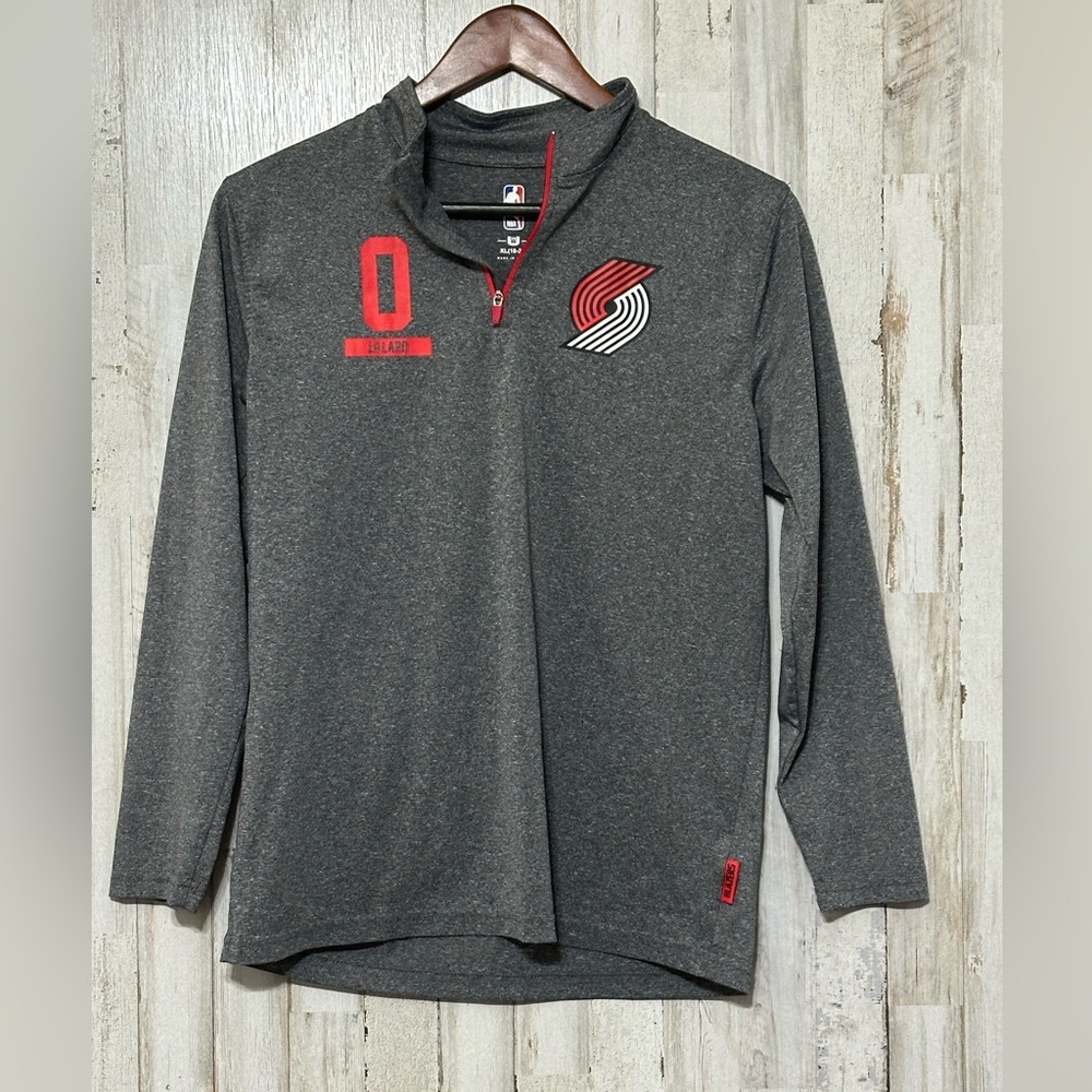 NBA Blazers‎ 1/4 Zip